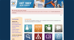 Desktop Screenshot of fasttrack.ocfl.net